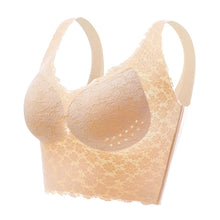 Load image into Gallery viewer, Women Seamless Lace Underwear Large Bralette Breathable Padded Wire Free Bras