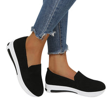 Load image into Gallery viewer, Women's Flyknit Flat Heel Round Toe Comfort Walking Shoes
