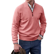 Load image into Gallery viewer, 🔥MEN'S CASHMERE ZIPPER BASIC SWEATER🔥
