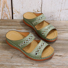 Load image into Gallery viewer, Women's Cutout Flat Casual Slippers
